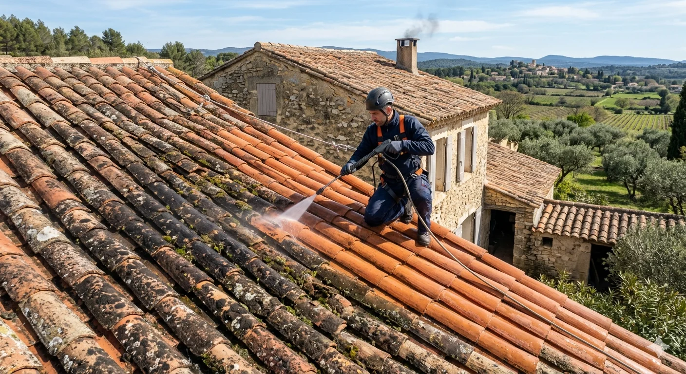 Nettoyage toiture Alpes-Maritimes